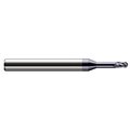 Harvey Tool Miniature End Mill - Ball - Long Reach, Stub Flute 803212-C3